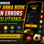 Common Reddy Anna Book Login Errors & Solutions